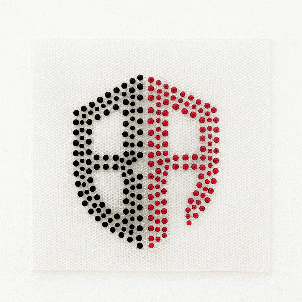 3 x 3 in Rhinestone Decal Transfer