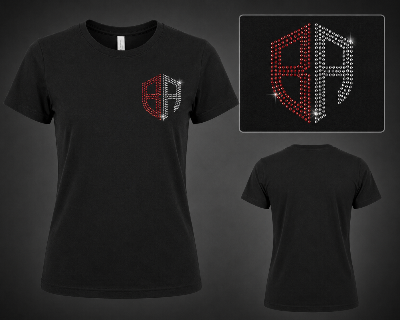 BLACK BA POCKET TEE