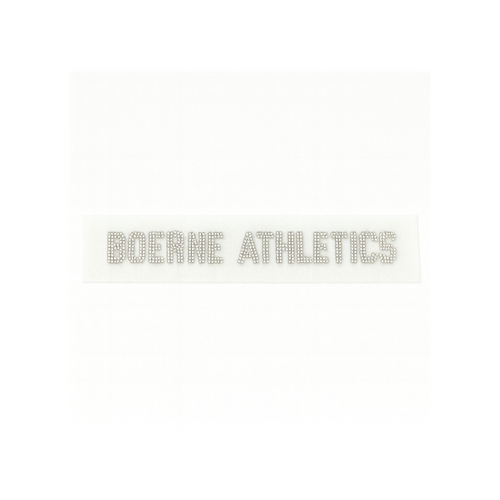 8 x 2 in Rhinestone Decal Transfer
